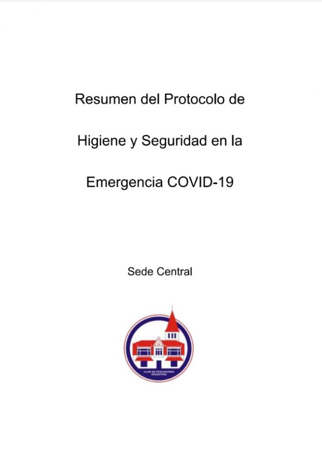 Nueva revisión del Protocolo COVID-19 (Revisión N° 10)
